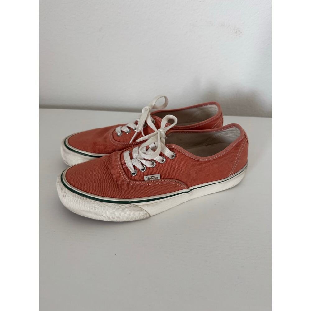 Vans Authentic VR3 Mens Sneakers Orange Size 9 Classic Surfer Skater Syle